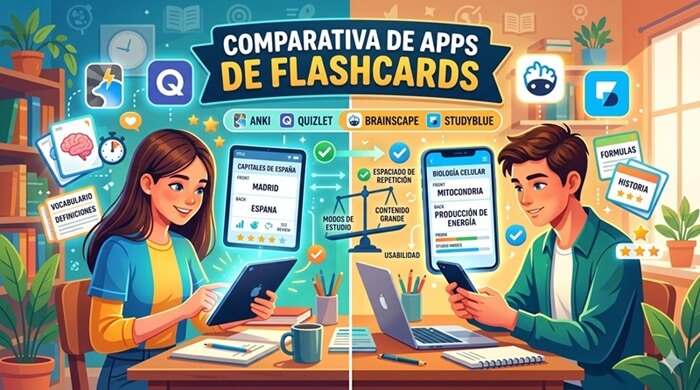 mejores apps de flashcards