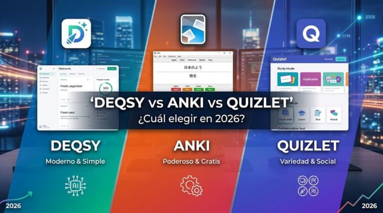 deqsy vs anki vs quizlet